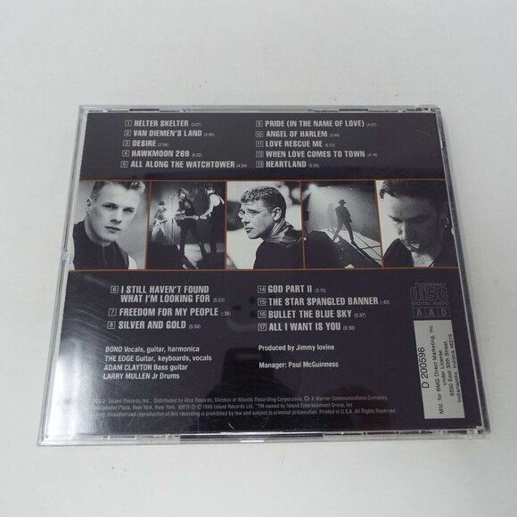 U2 Rattle And Hum CD - Picture 2 of 3